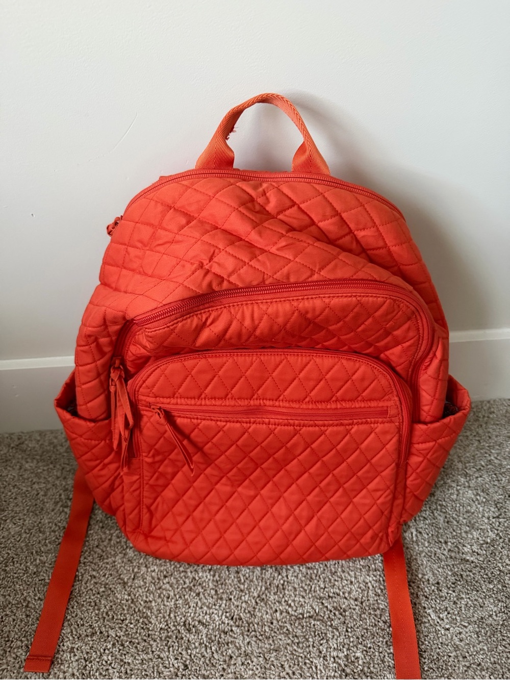 Vera Bradley Bancroft Backpack - Koi Orange - Picture 2 of 6
